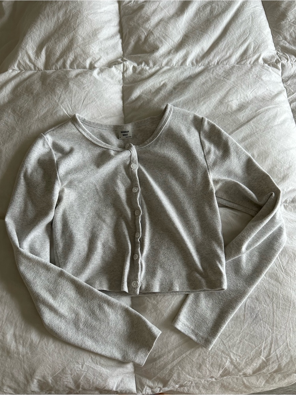 Sunday Best cropped cardigan